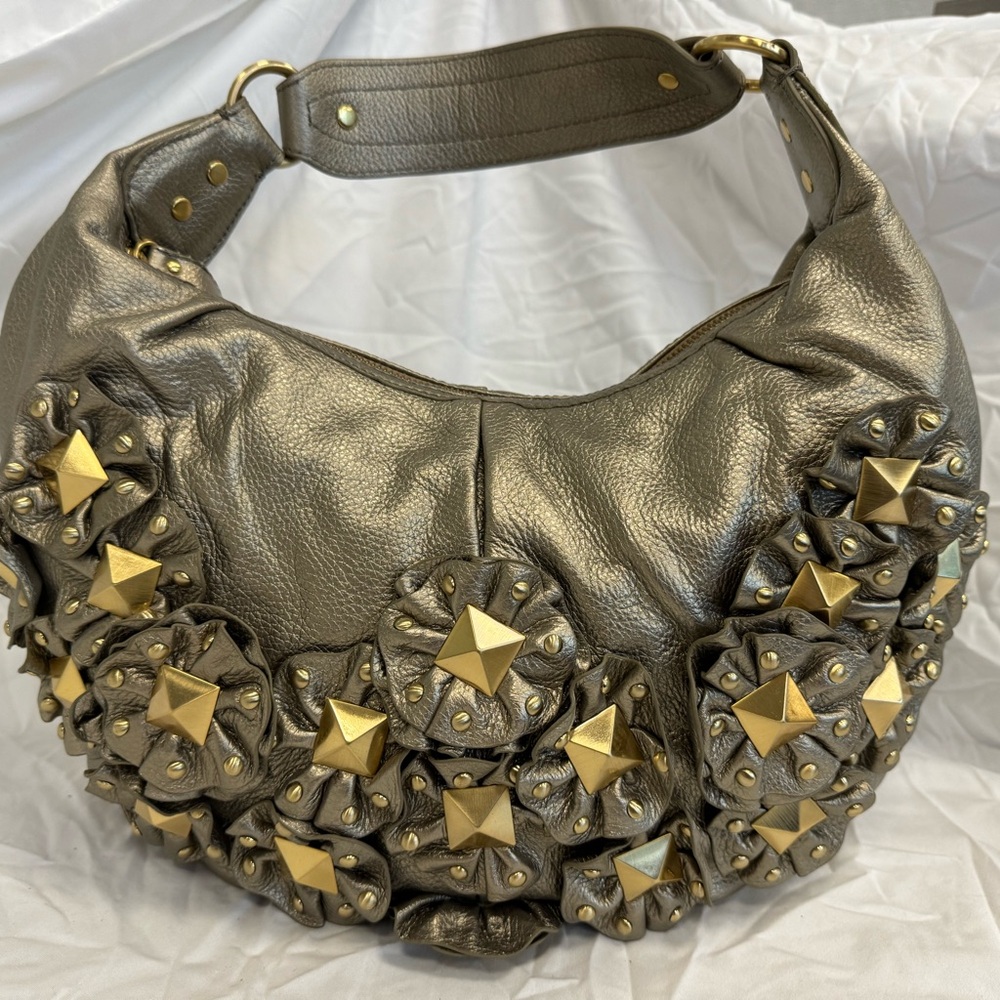 Gold Studded Women's Bag